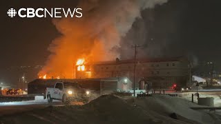 Iqaluit building fire leaves 36 families with no home