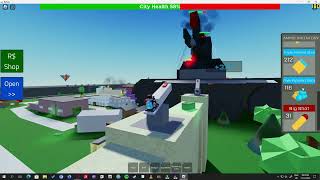 Roblox Base Attack - Part 1 (The Mega Tank)