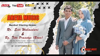 LIVE AREVA MUSIC/MIDODARENI PERNIKAHAN WULAN & TITO/MARGO MULYO AUDIO/mmtv/NGLEGOK 28/09/2024