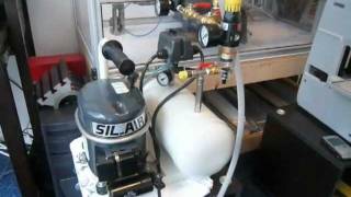 Sil-Air Silent Quiet Air Compressor for TAIG CNC Mill Milling Machine