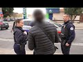 une journée avec police secours