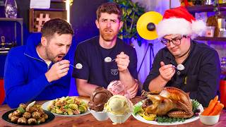 Chefs Review XMAS DINNER ICE CREAM (and more!) | Sorted Food