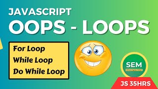 loops in javascript (Hindi) - for, while, do while loops - Full Course