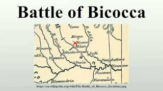 Battle of Bicocca