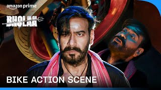 Bholaa's Intense Chase Scene | Ajay Devgn, Tabu | Bholaa | Prime Video India