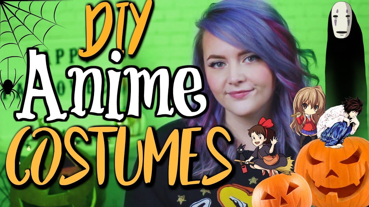 Easy DIY Anime Costume Ideas For Halloween And Cosplay! - YouTube