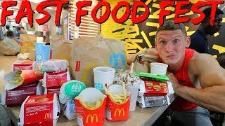 FAST FOOD FEST | The Meet Up | Full Day of Eating