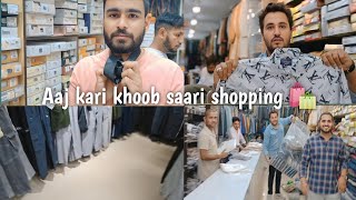 Aaj kari khoob saari shopping || Shopping day 🛍 ||@HilariousHiteshvlogs