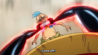 Luffy uses Ryuo for the first time || Removes the Bomb Collar \u0026 saves the old man