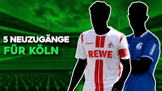 1. FC Köln: 5 Transfers für die Offensivattacke mit Baumgart!