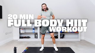20 Minute FULL BODY HIIT Workout | The Body Coach TV