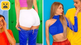 SUPER COOL CLOTHES HACKS! Fashion Life Hacks & DIY Outfit Ideas by Mr Degree