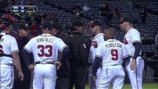 2013/09/25 Benches clear in Atlanta