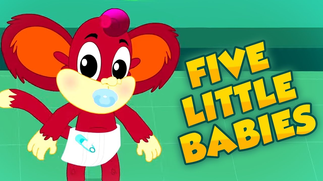 Five Little Babies | Nursery Rhymes And Kids Songs For Children | Kids ...