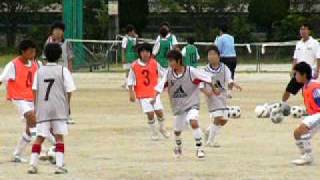 埼玉県東部トレセン　Ｕ-13 トレーニング風景　2009.06.28　(1/3)