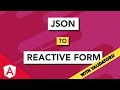 Create a Dynamic Reactive Angular Form with JSON