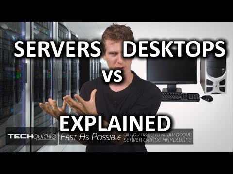 Servers vs Desktop PCs as Fast As Possible Servers vs Desktop PCs as Fast As Possible
