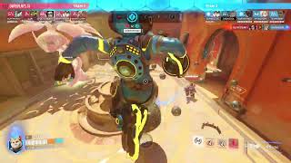 COMPETITIVE: 50 minute 99 kill ball game by SCHWIZZLE — Overwatch 2 Replay K79XGA