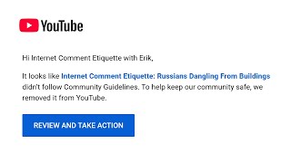 Internet Comment Etiquette: "No More Channel Warning Celebration"