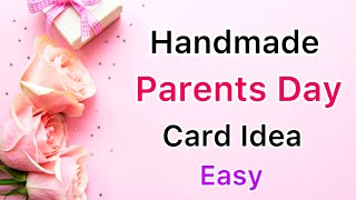 Parents Day Card /Parents day greeting card /Parents day gift ideas homemade /handmade/Craftz talent