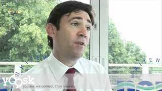 Andy Burnham: 'Postcode of where somebody is born still determines how they will get on in life.'
