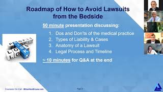 Avoiding Lawsuits Begins at the Bedside – Best Practices