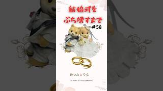 【シルバニア】結婚式をぶち壊すまでの100日間その58#shorts#ウェディング