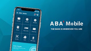 The bank is wherever you are - ABA Mobile