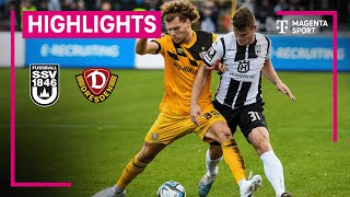 SSV Ulm 1846 - Dynamo Dresden | Highlights 3. Liga | MAGENTA SPORT
