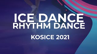 Mariia Pinchuk / Mykyta Pogorielov UKR | ICE DANCE RHYTHM DANCE | Kosice Week 3 – 2021 #JGPFigure