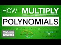 How to Add, Subtract & MULTIPLY POLYNOMIALS? | Animated Worksheet Reviewer | Step-by-step Solutions