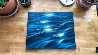 Painting the Water's Surface in Acrylics