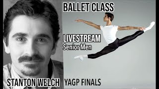 Stanton Welch Master Class with Senior Men at the 2022 YAGP Finals