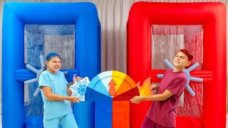 Hot vs Cold Challenge with Vania Mania Kids