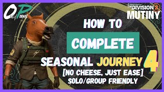 HOW TO COMPLETE Y7S3 JOURNEY 4 | The Division 2