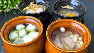 福建人特喜欢的4款炖罐汤做法，营养好喝又养生，一年四季都能喝