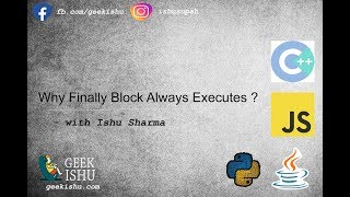how to stop finally block execution in java ? Interview Question - discussion with Geek Ishu