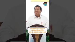 MENGEJUTKAN ! Kalian Harus tau tentang fungsi negara #prabowo #presiden #indonesia #shorts #trending