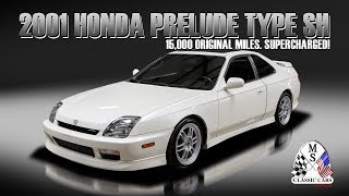 2001 Honda Prelude SH 13,000 Original Miles Jackson Racing Supercharger