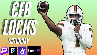 PRIZEPICKS /DABBLE - CFB SATURDAY - TOP PLAYER PROPS - 10 FREE PICKS 11/9/24