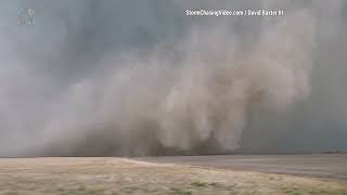 Chasers Feel Lightning Strike While Watching The Tornado, Yuma, CO