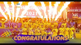 VIVO IPL Champions: Congratulations CSK!