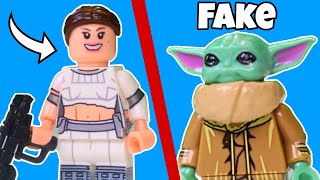 I bought VISIBLY FAKE LEGO Star Wars Minifigures…