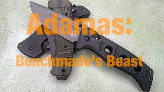 Benchmade Adamas Unboxing and Size Comparisons #benchmade #knife #pocketknife #edc