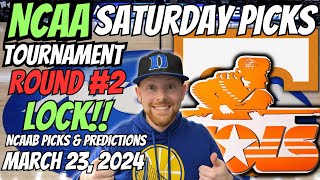 HUGE NCAA LOCK!! NCAAB Picks Today 3/23/2024 | Free NCAAB Picks, Predictions & Sports Betting Advice