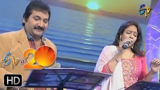 Mano,Srilekha Performance - Malli Malli Idi Rani Roju Song in Anantapur ETV @ 20 Celebrations