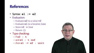 Syntax and Semantics of Refs | OCaml Programming | Chapter 7 Video 2