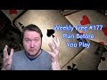 Plan Before You Play - Weekly Free #177 - Let's Play Bridge
