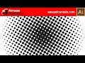 ILLUSTRATOR TUTORIAL: How To Create Halftone Effect (Illustrator Graphics Design Tutorial)