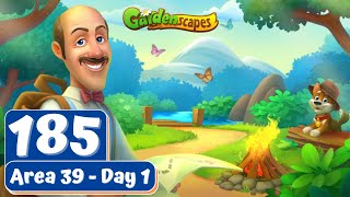 Gardenscapes - Part 185 - Area 39 - Day 1 - Gameplay